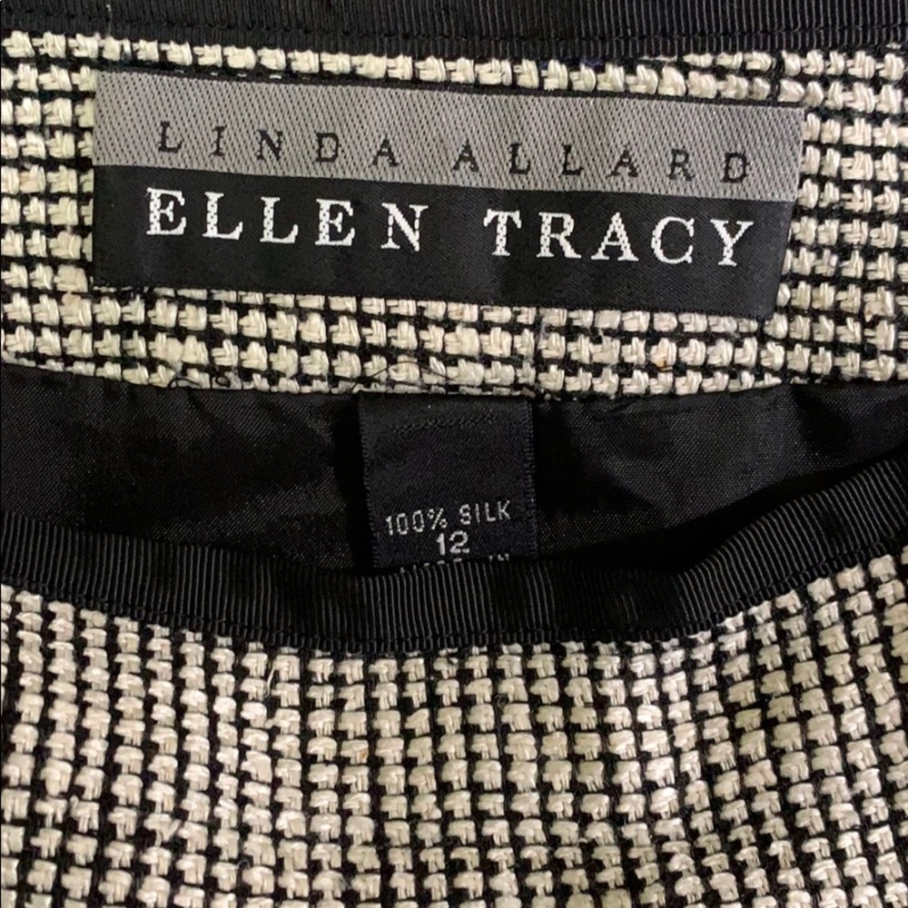 Ellen Tracy silk pencil skirt size 12 - Picture 2 of 4